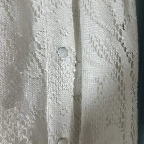 Boston Proper Lace Button Up Maxi Dress- Excellent condition worn once - Picture 12 of 12